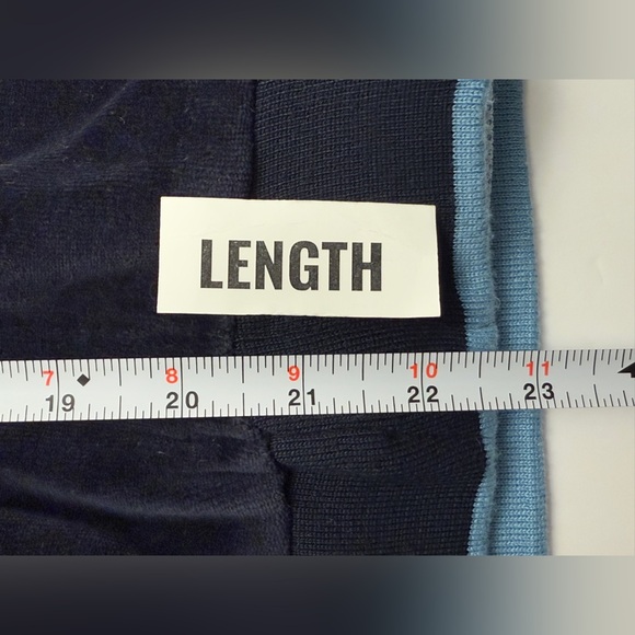 Tupac Malachi Rare Zip Up Velour Style Sweater S Y2K VTG Blue - Picture 12 of 12